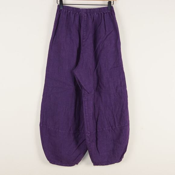 Bryn Walker Purple Oliver Balloon Lantern Leg Lagenlook Pants Womens Sz XS - Picture 3 of 11